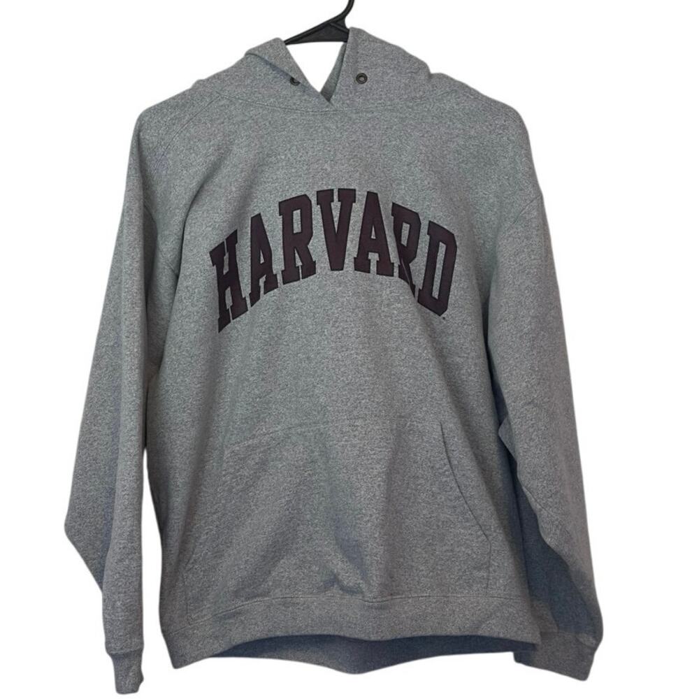 Vintage Harvard University The Cotton Exchange Pullover Hoodie Size M Collegiate